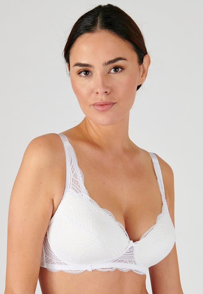 Damart - Maximizer zonder beugels - Dames - Wit - 90
