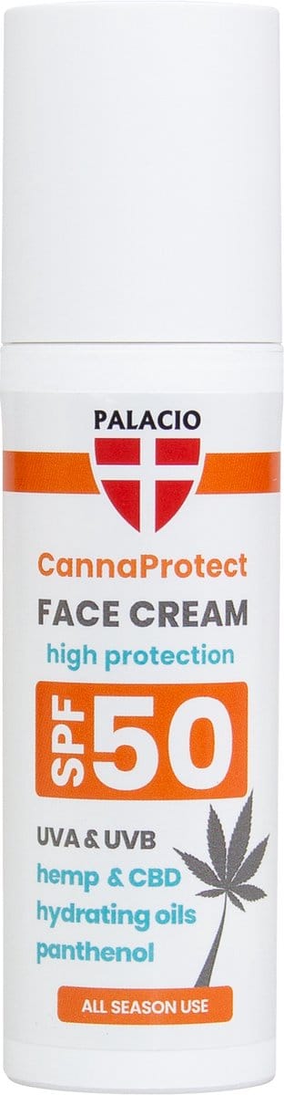 CannaProtect Gezichtscrème (zonnebrand) SPF 50
