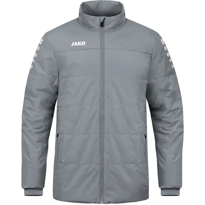 Jako Team Coachvest Kinderen - Steengrijs | Maat: 152