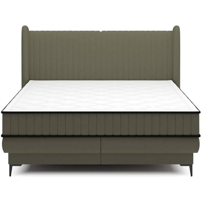 Boxspring Daccar velvet met opbergruimte 140 x 200 cm | Selsey Design