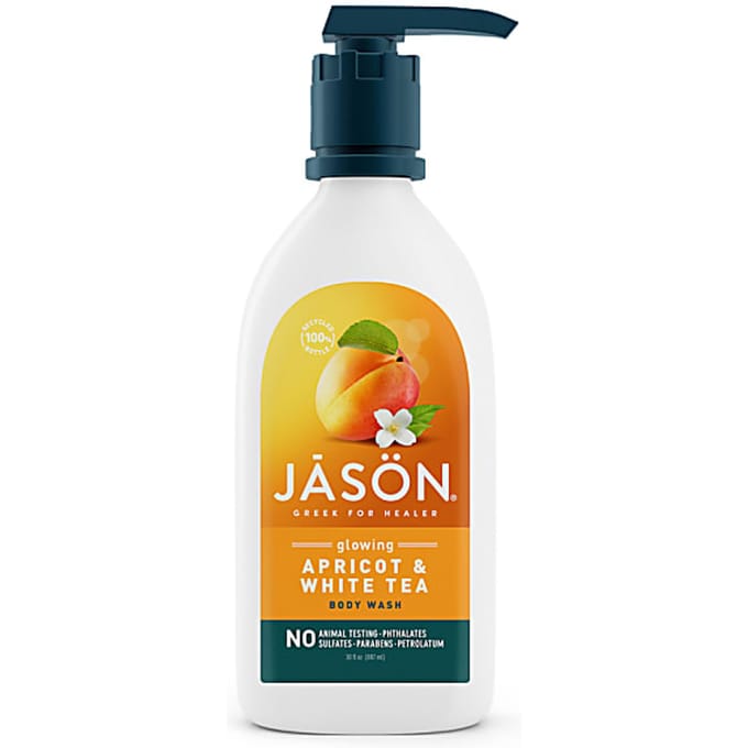 Jason Natural Body Wash - Abrikoos en Witte Thee Apricot