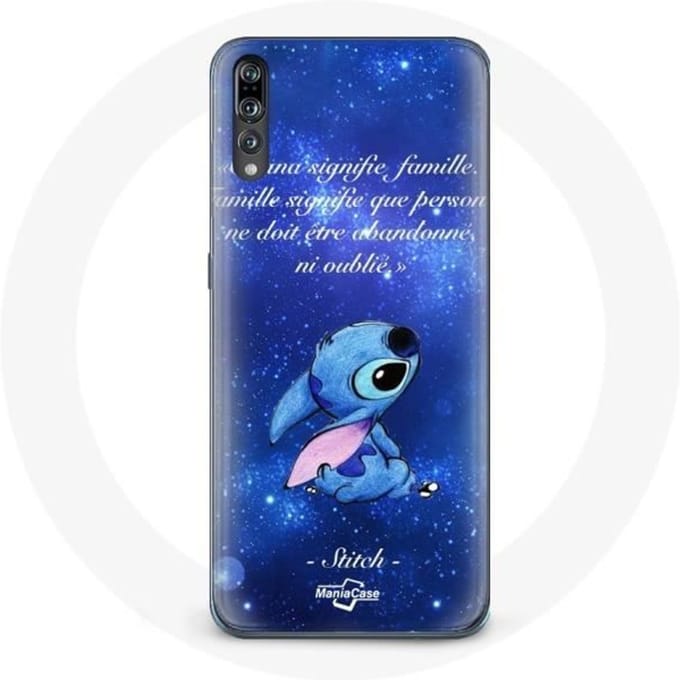 Coque pour Huawei p20 Stitch Ohana Citation