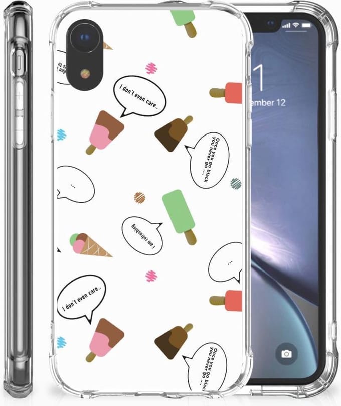 Apple iPhone Xr Beschermhoes IJsjes