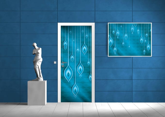 Abstract Art Photo Wallcovering