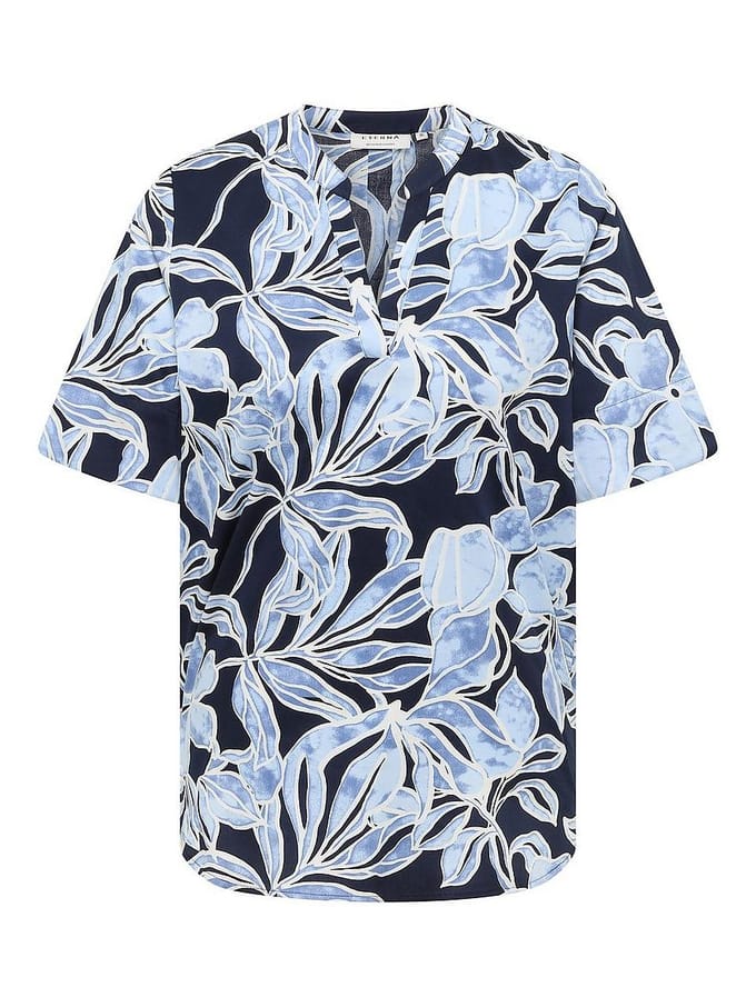 Blouse Van Eterna blauw