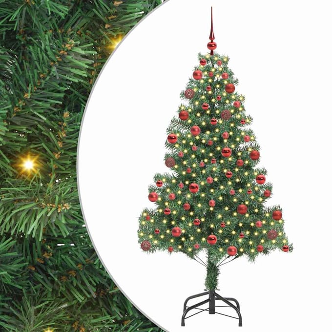 vidaXL - Kerstboom - Groen - 180 - cm - PVC