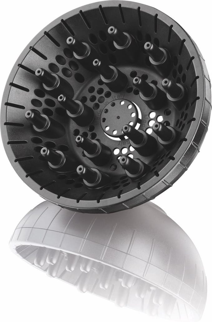 Babyliss PRO Diffuser voor Veneziano, Caruso en Luminoso zwart