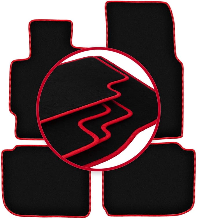 CARLUX-RED automatten voor: Honda CR-V I SUV (1995-2001)