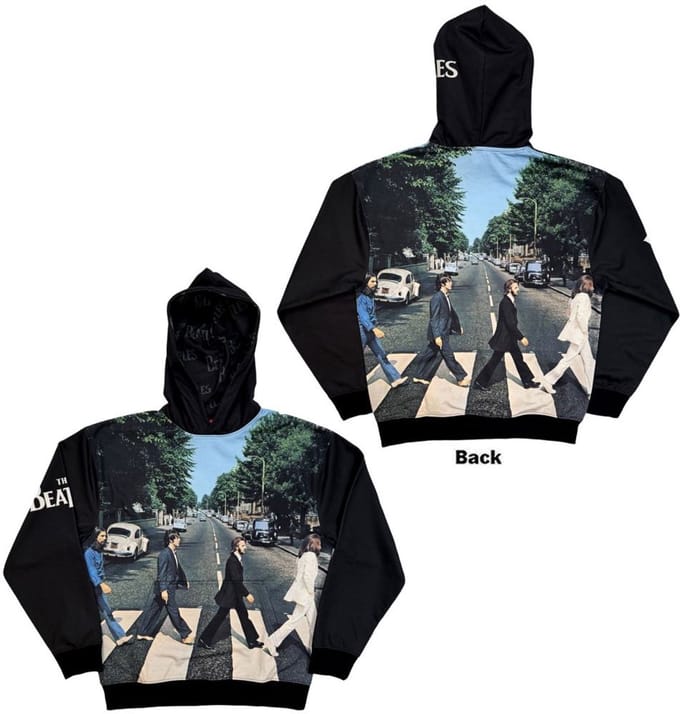 The Beatles - Abbey Road Hoodie/trui - S - Zwart/Multicolours