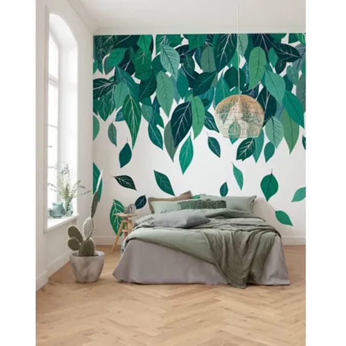 Fotobehang - Blätterchaos 350x250cm - Vliesbehang
