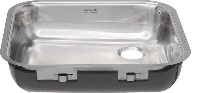 Reginox L18 4035 SK 100 mm diep (L) spoelbak met foam