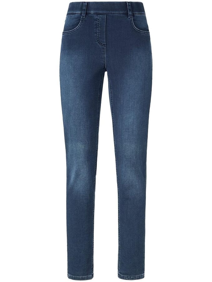 Jeans zonder sluiting pasvorm Sylvia Van Peter Hahn denim