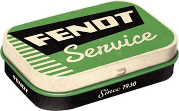 Pepermunt Blik Fendt Service mint box 4 x 6 cm