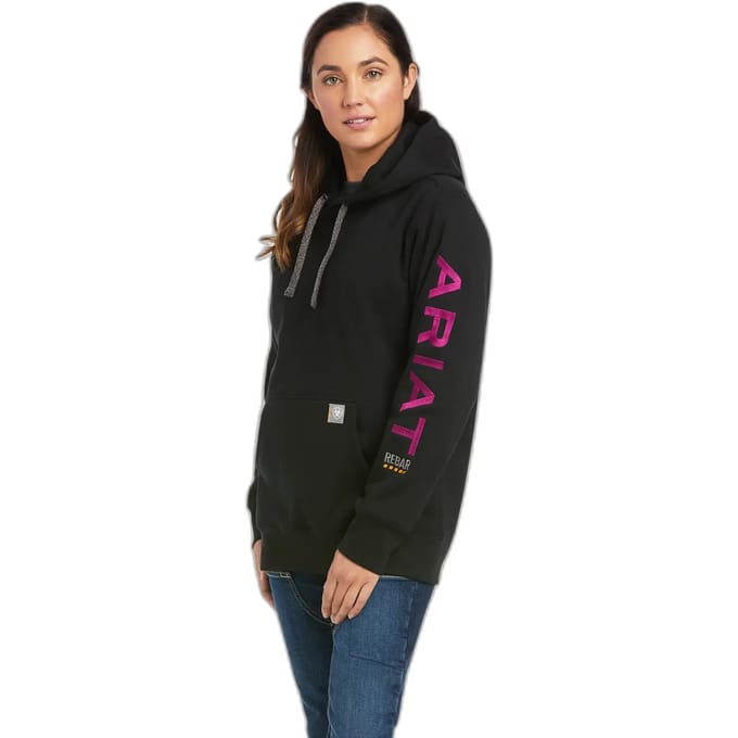 Dames Hoodie Ariat Rebar Graphic
