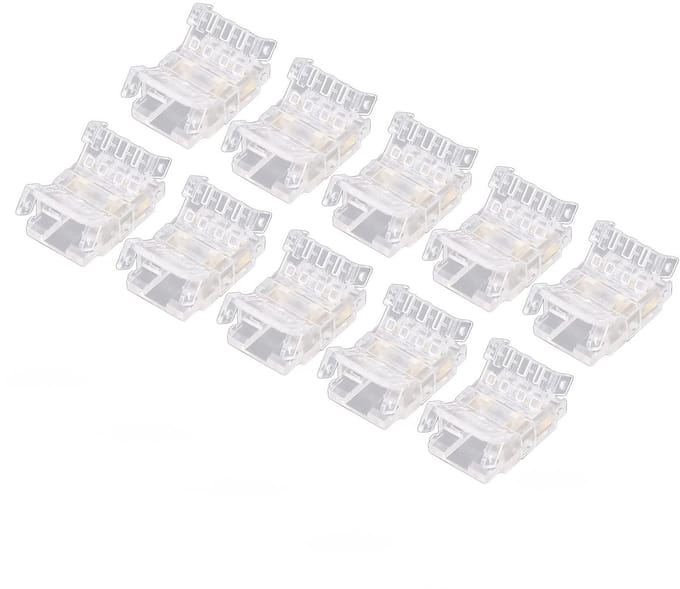 Cosensi - Dailygoods - 10 Stuks 3-Pin LED Strip Kabel Connectors