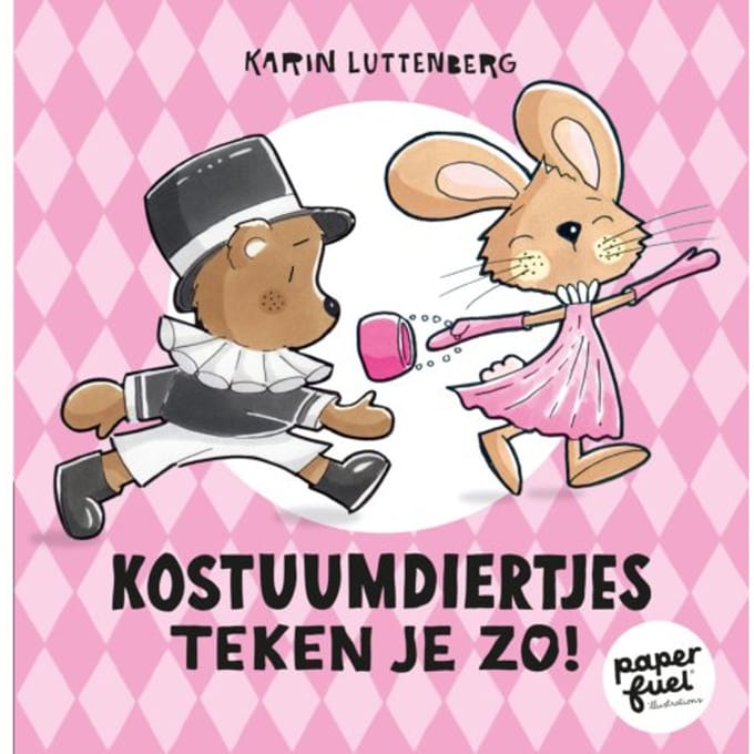 Kostuumdiertjes Teken Je Zo! - Karin Luttenberg