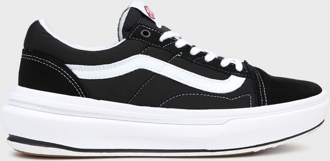 Vans Old Skool Overt ComfyCush Zwart Wit Unisex Sneakers VN0A7Q5EBA2 37