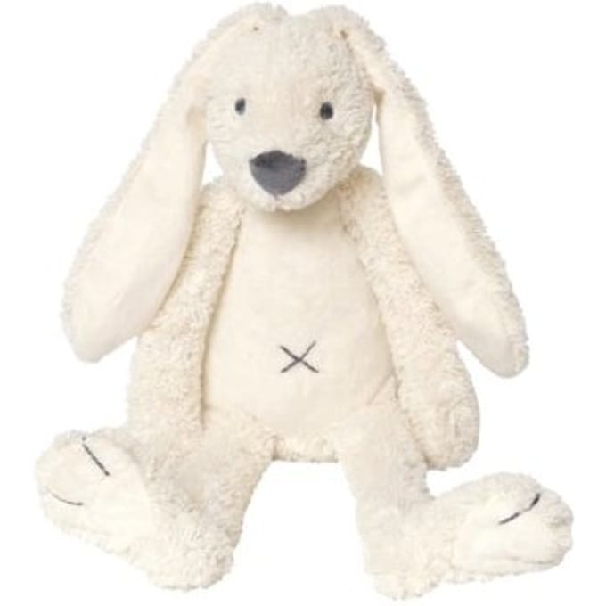 Happy horse knuffel konijn richie, formaat 28 cm., kleur ivoor wit