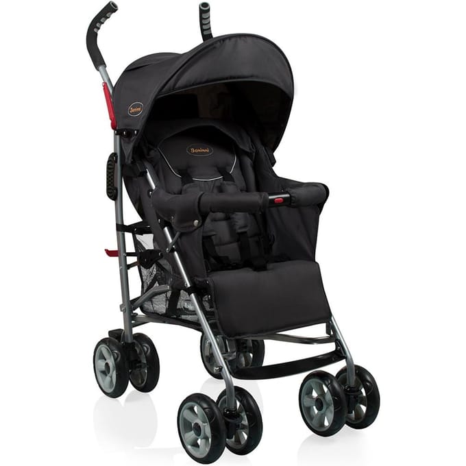 Baninni Buggy Luca Zwart - Incl. Regenhoes
