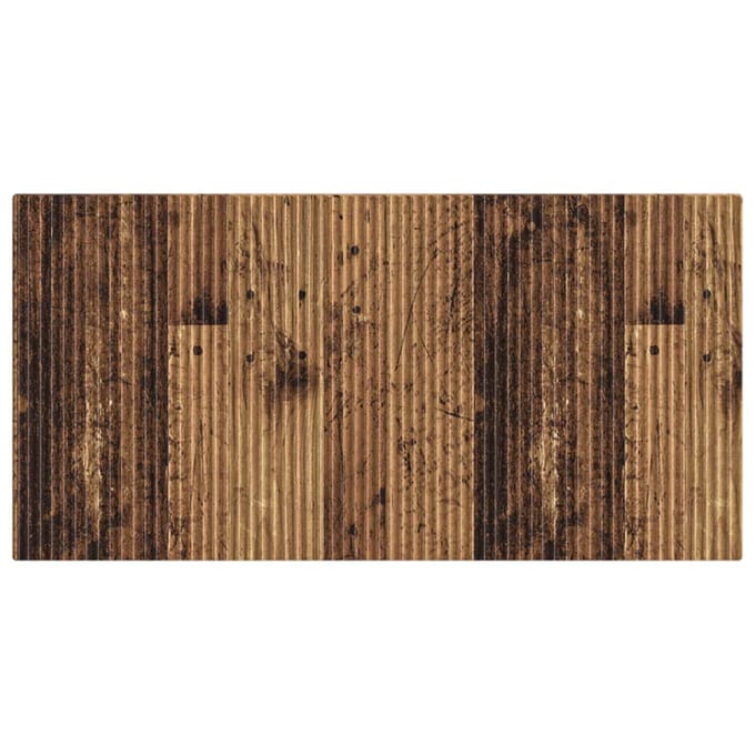 vidaXL - Wandgemonteerd - Hoofdbord - ARNHEM - Oud - hout - Bewerkt - hout