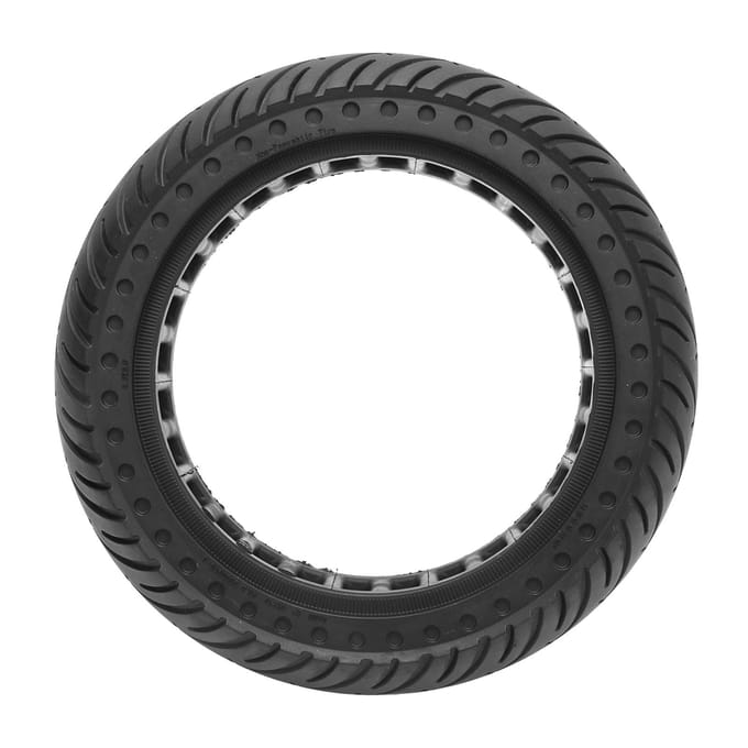 Dubbele honingraatband 8,5 inch buitendiameter Schokabsorberend Rubber Elektrische Scooter Band Vervanging black