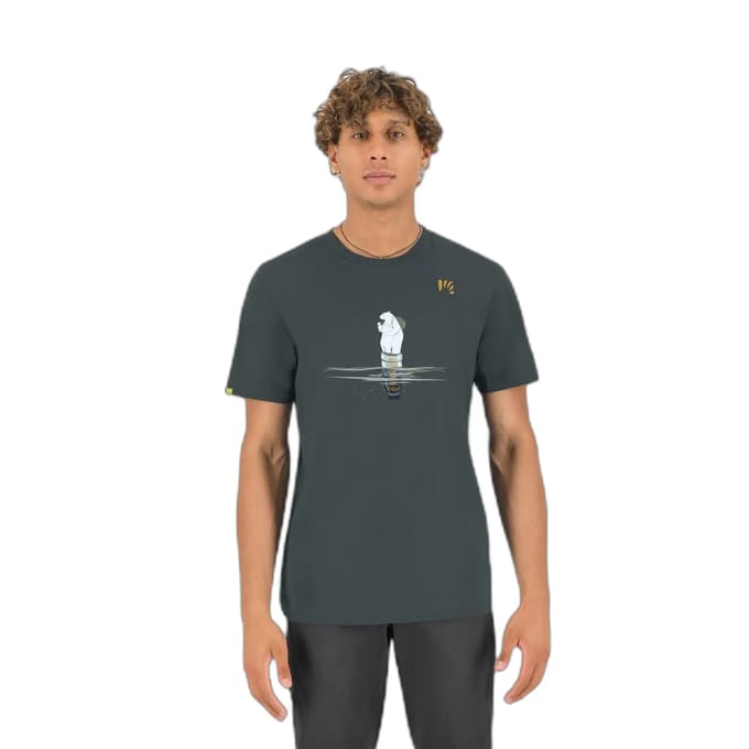 Karpos Wild Animal T-shirt Met Korte Mouwen Grijs S Man