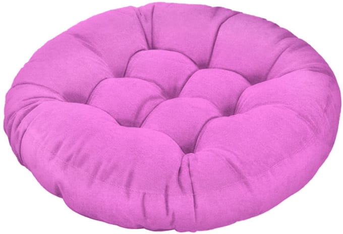 FEROCITY - Schommelkussen - Polyrotan schommelhoes - Voor een hangende tuincocon - Standaardmaat - Polyester - Roze