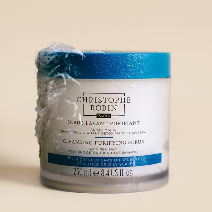Christophe Robin Cleansing Purifying Scrub with Sea Salt Bundle 250ml