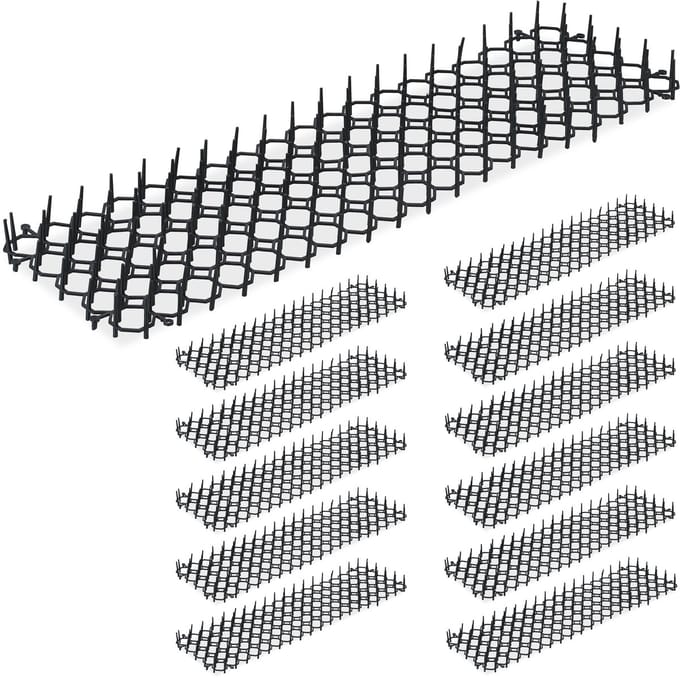 Doornrooster - 49x14 cm - 24 stuks - zwart