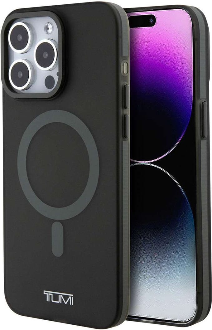 Tumi - iPhone 15 Pro - Backcover - hoesje Frosted - magsafe - transparent - Groen