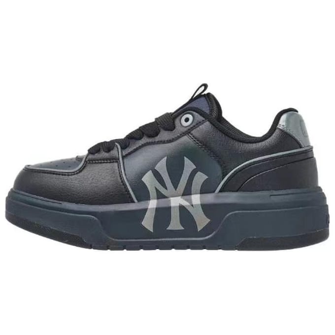 MLB New York Yankees Baskets Basses Confortables Polyvalentes Baskets Unisexes Noir 3ASXCLB3N-50BKL 38 gray
