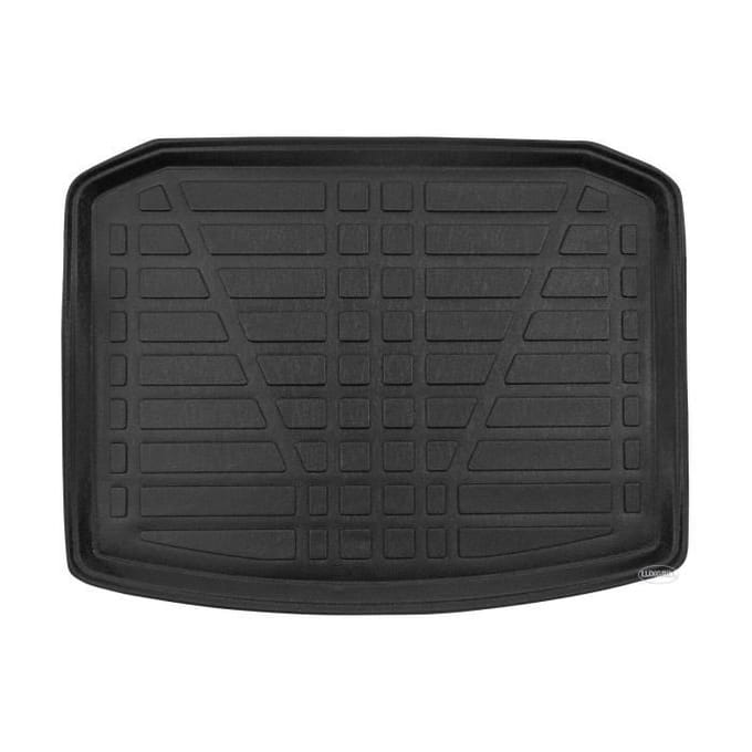 Tapis De Coffre - SCOUTT - Skoda Karoq - Sur Mesure - 100% Imperméable - Antidérapant noir