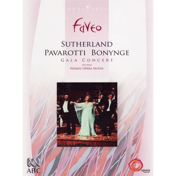 DVD DVD - Sutherland & Pavarotti - Bonynge Ga OAF4010D UK Films & DVD Gebruikt black