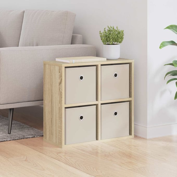 vidaXL - Dressoir - Sonoma - Eik - 49,5 - x - 22 - x - 47 - cm