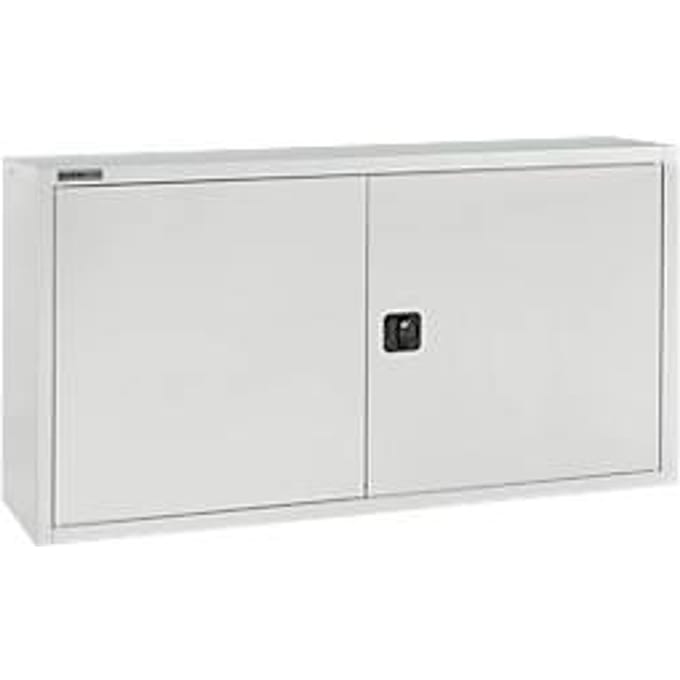 Schäfer Shop Select  opzetkast, afsluitbaar, hoogte 800 mm, breedte 1200 mm, lichtgrijs