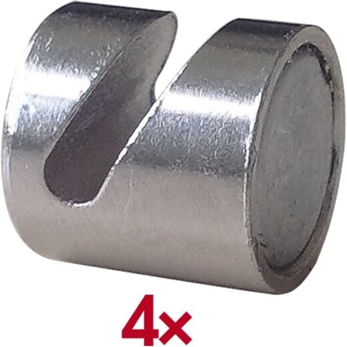 FRANKEN Neodymium magnetische haak, rond, diam.: 16 mm, chroom