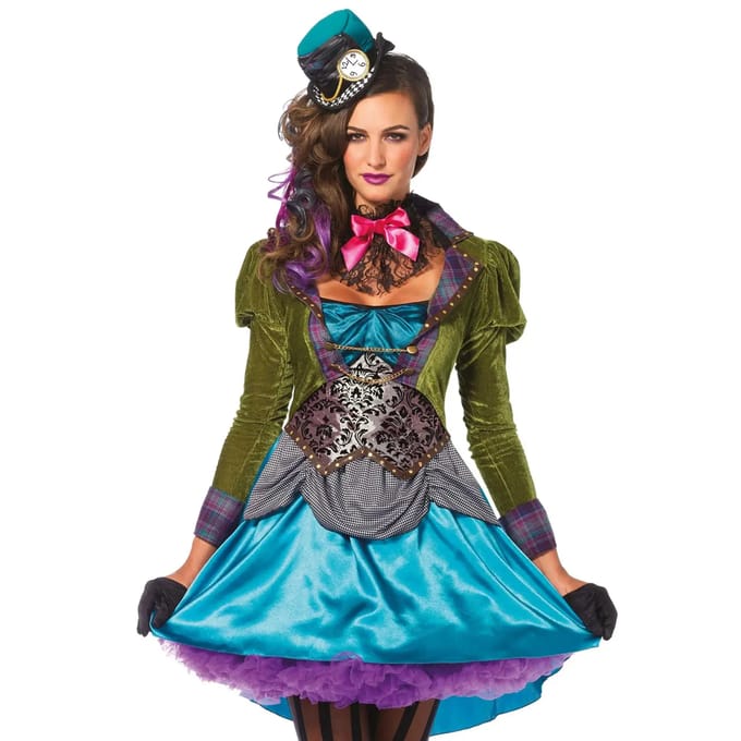 Damesjurk Leg Avenue Mad Hatter