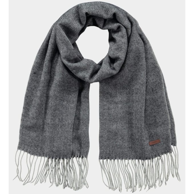 Barts Soho Scarf Sjaal Heren - Donkergrijs - One size