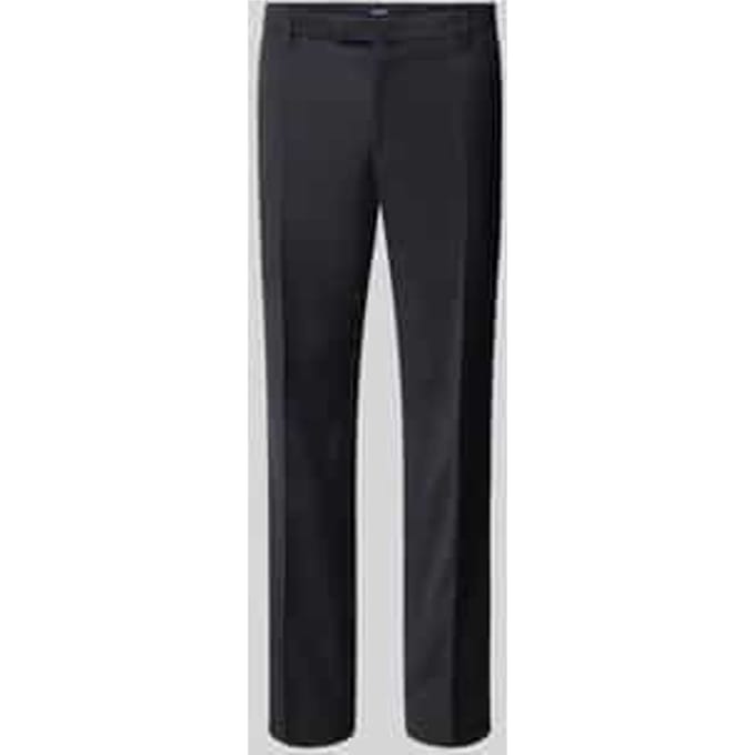 Slim fit pantalon met persplooien, model 'Blayr'