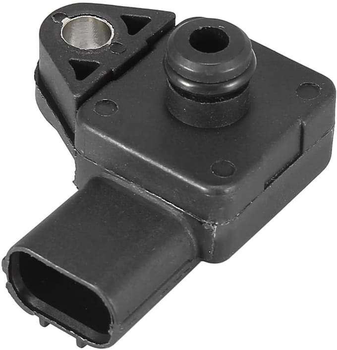 Druksensor - MAP sensor - Motorsturing optimaliseren - Directe meting - Standaard afmetingen - Zwart