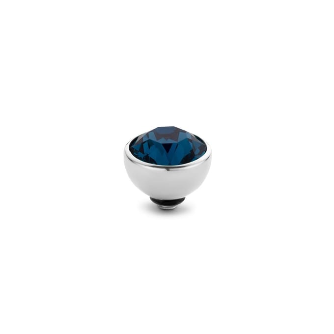 Melano Twisted Basic CZ Steentje Montana | Zilver