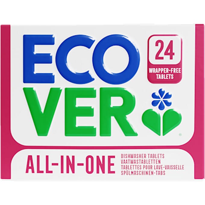 Ecover Vaatwastabletten All-In-One (24 stuks)