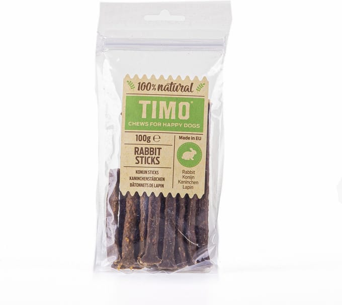 Timo Sticks 100 g - Hondensnacks - Konijn
