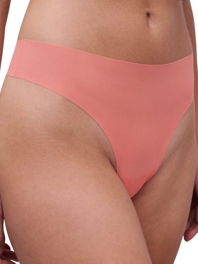 Chantelle Pulpies Seamless Tanga string - Invisible - 20 - Guava / XS/S