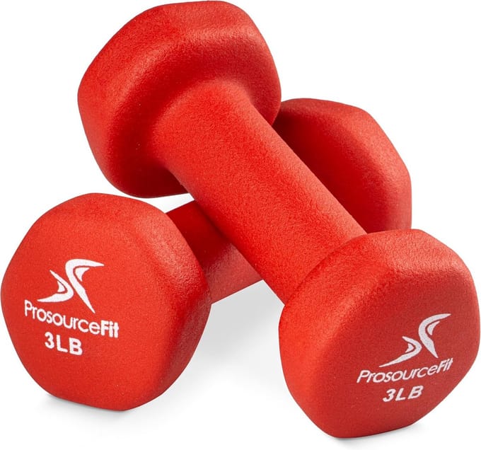 Haltergewicht - Neopreen - Antislip Grip - 1,4 kg - Voor Thuisgebruik