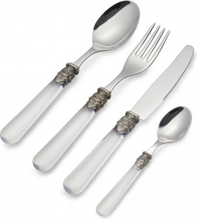 DINER BESTEKSET NAPOLEON TRANSPARANT
