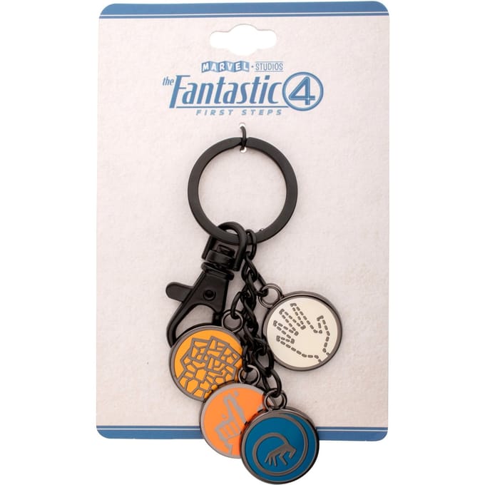 The Fantastic Four: First Steps Enamel Icon Keychain