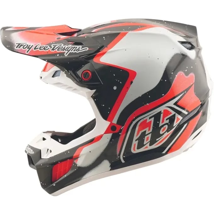Motocross helm met membraan Troy Lee Designs SE5 Carbon