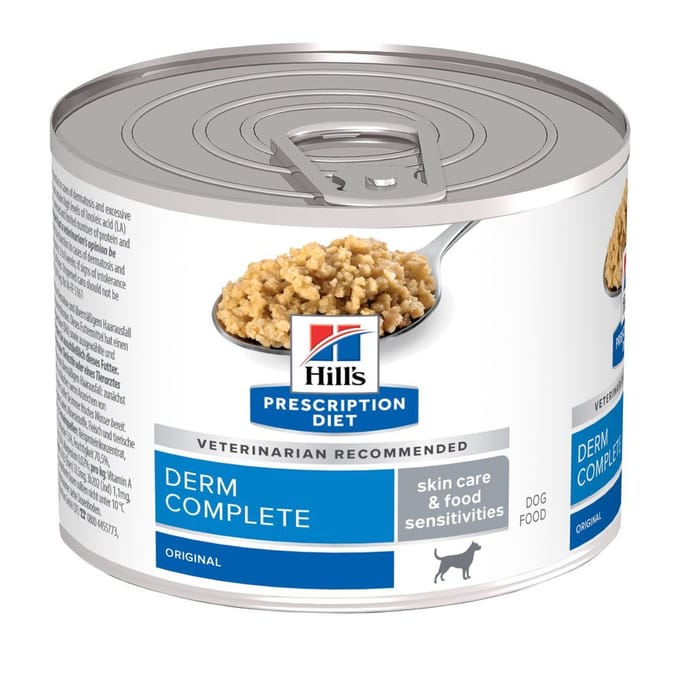 Hill’s Prescription Diet Canine Derm Complete Natvoer Hond 48 x 200 g