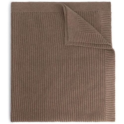 Sweet Petit Mini ledikantdeken Mid Brown Melange unisex